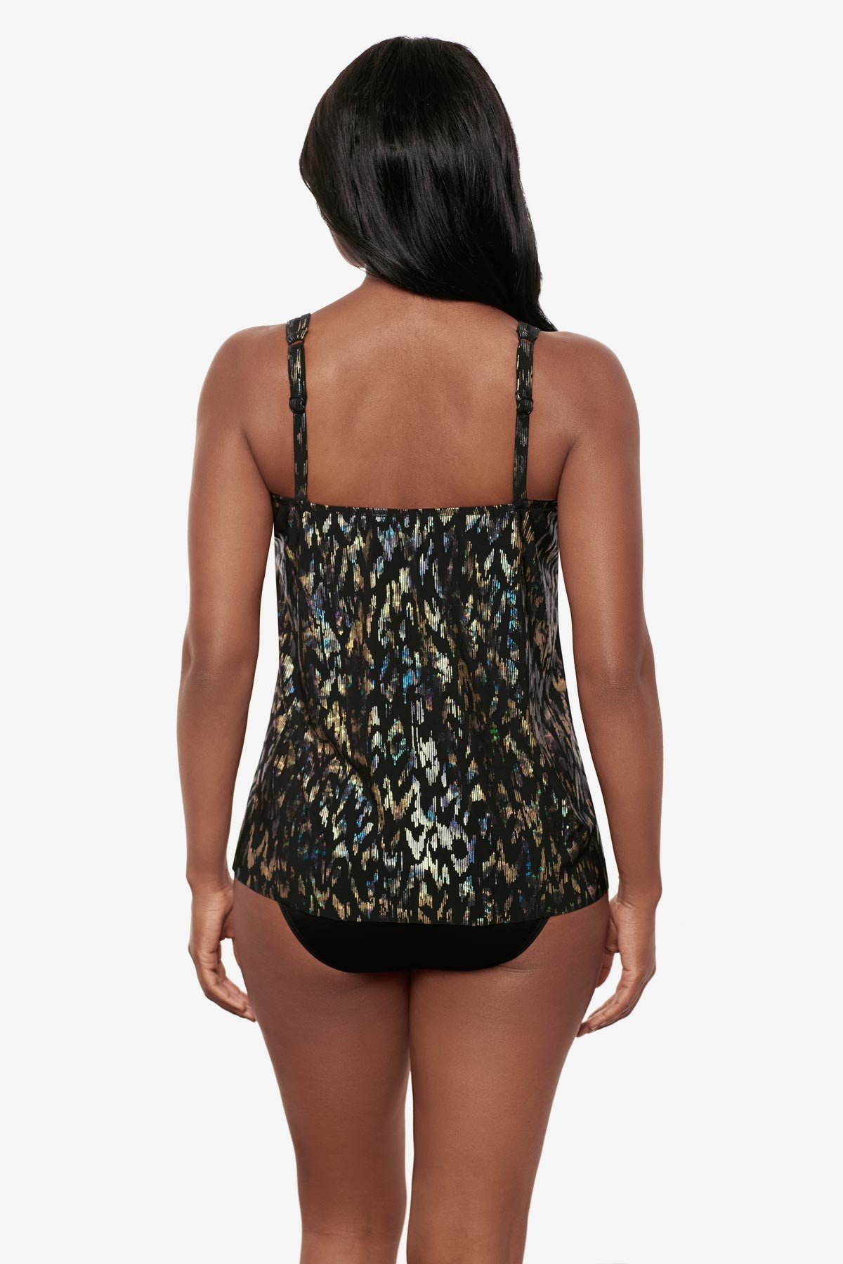Mirage Tankini Top in Sparkle Plenty