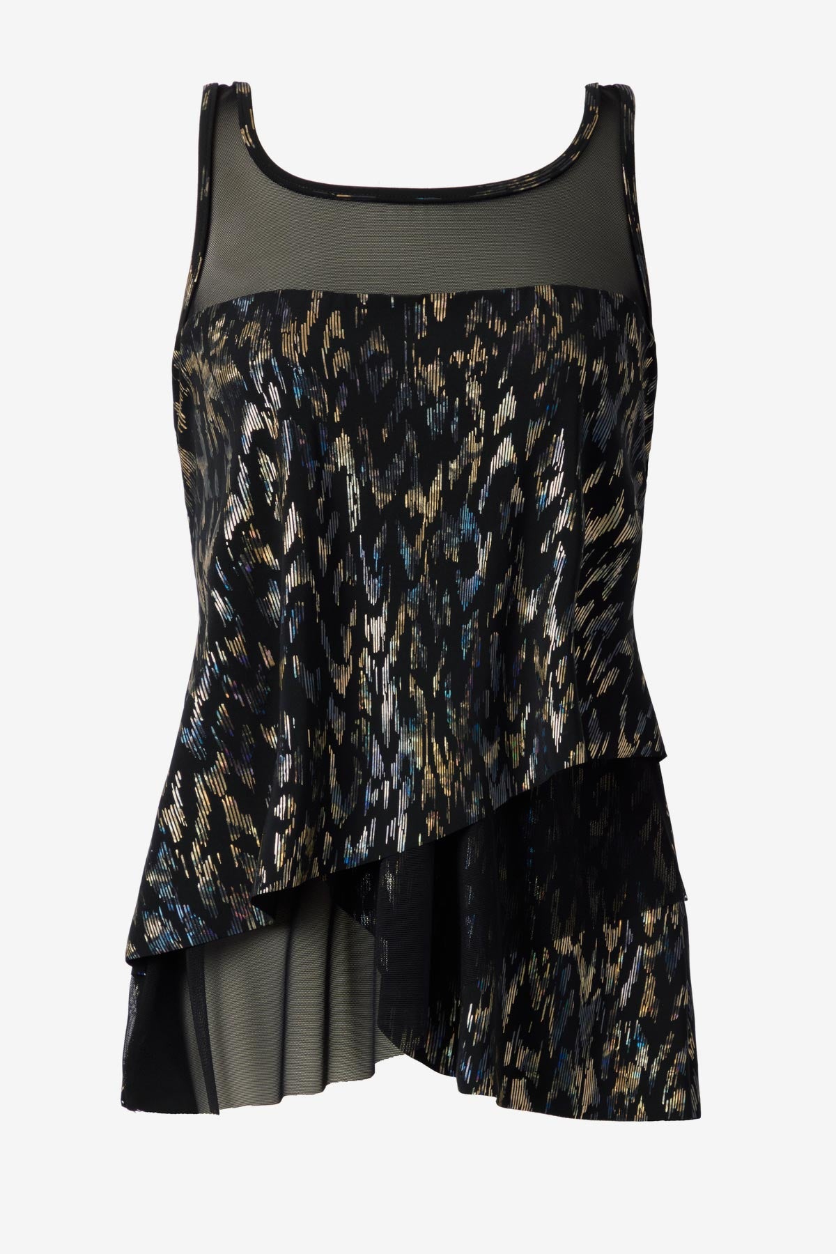 Mirage Tankini Top in Sparkle Plenty