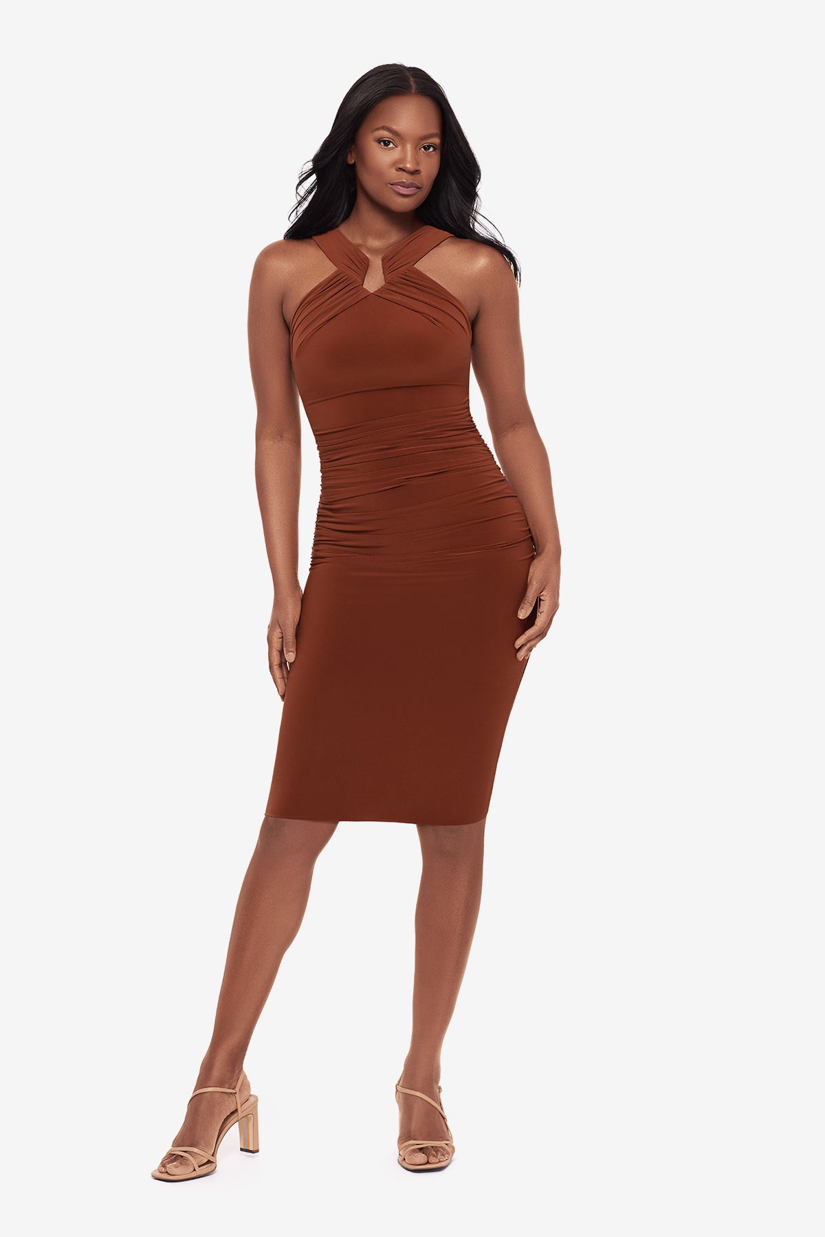 Idol Shaping Dress in Copper