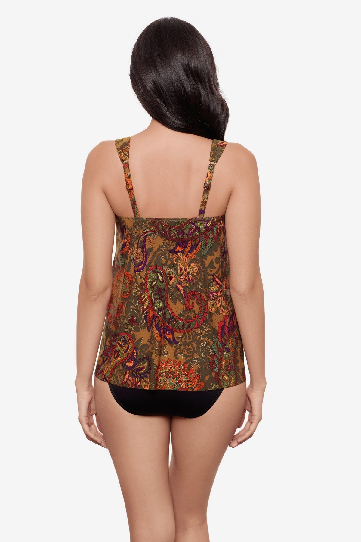 Dazzle Tankini Top in Perissa