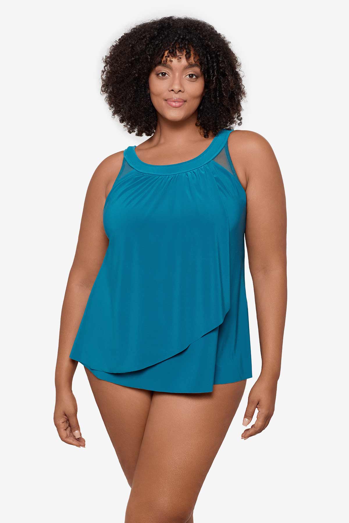 Plus Size Ursula Tankini Top