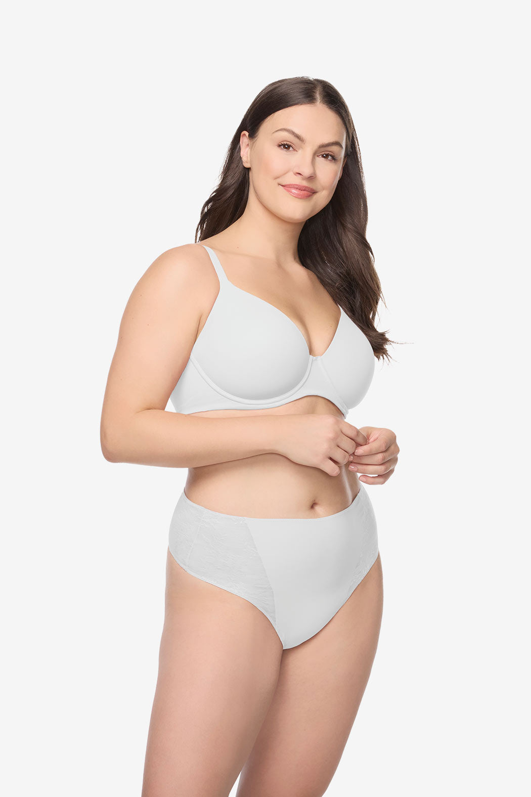 Luxe Dreamer Retro Thong in White