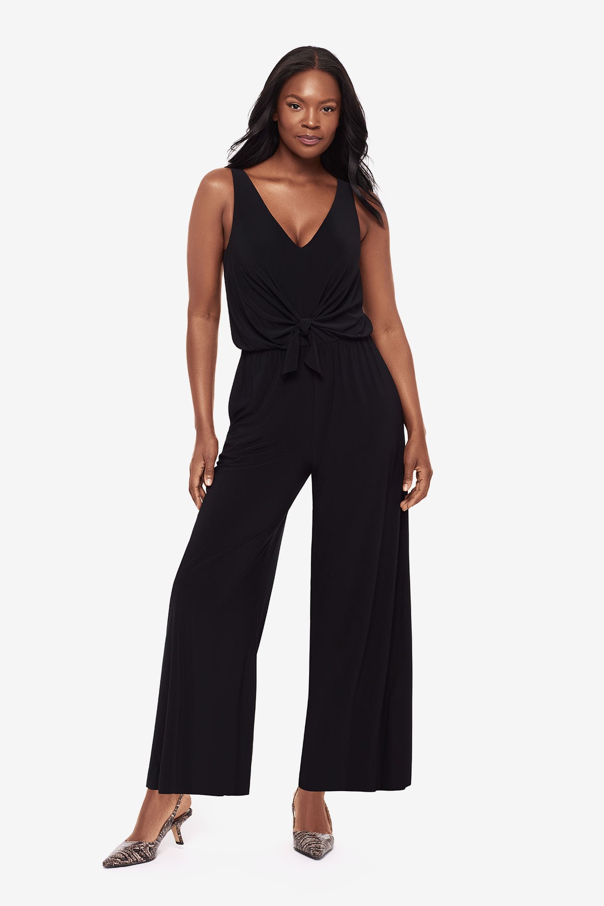 Jesi Shaping Jumpsuit in Black