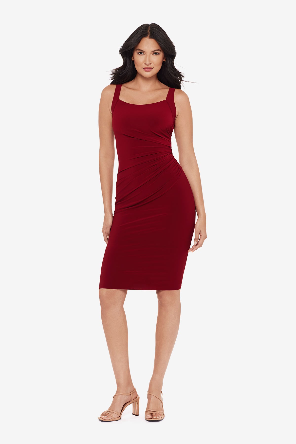 Diva Shaping Dress in Crimson