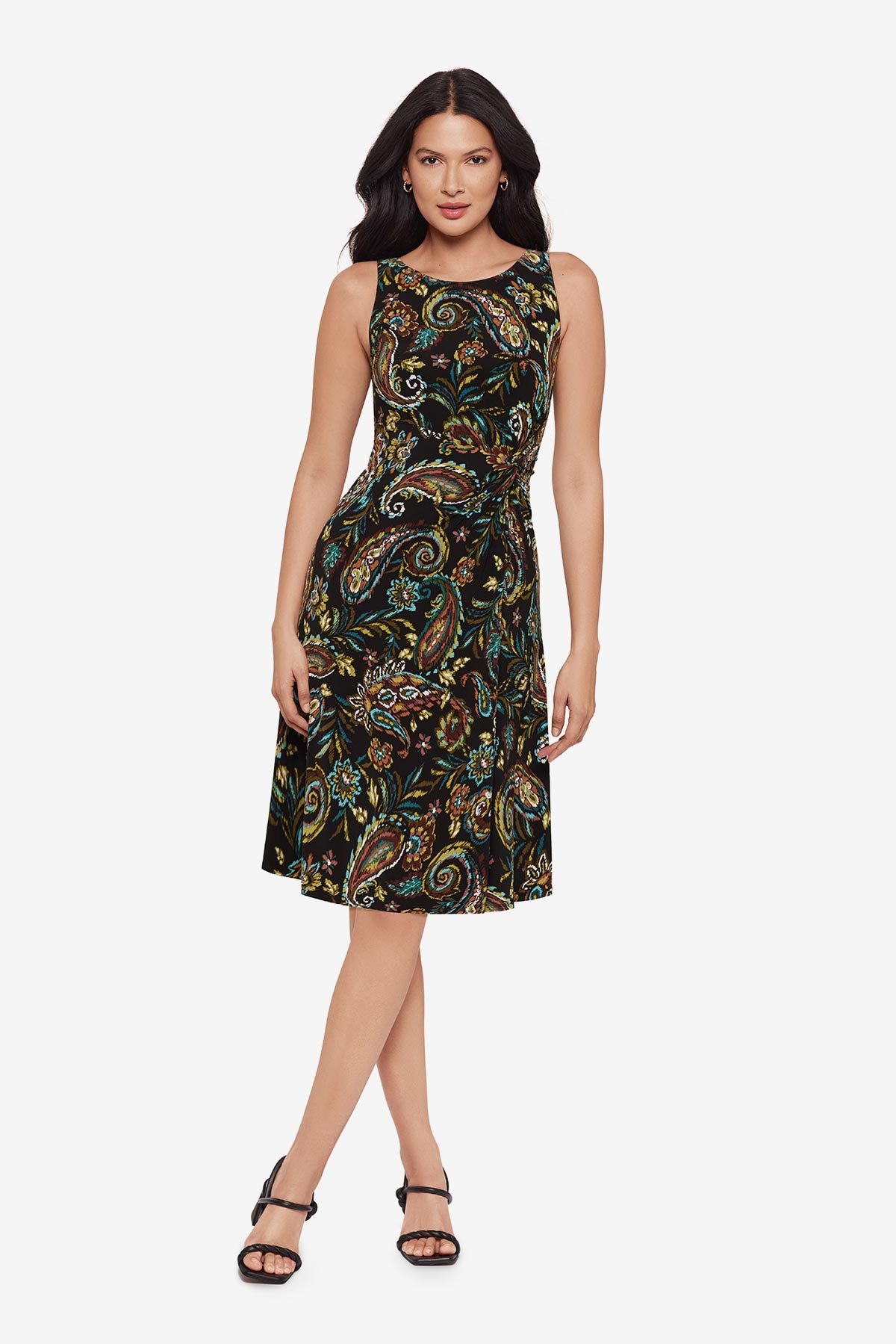 Remi Fit & Flair Shaping Dress in Gypsi