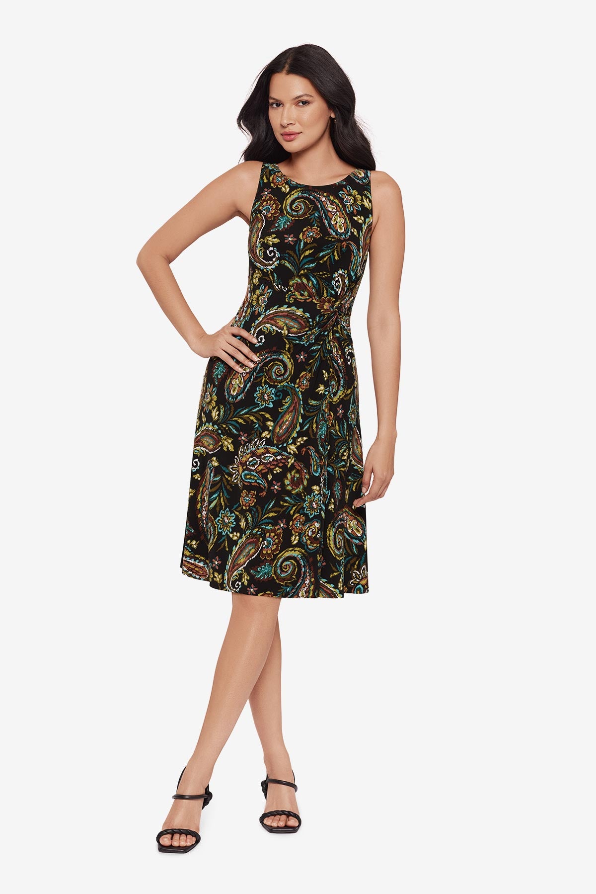 Remi Fit & Flair Shaping Dress in Gypsi