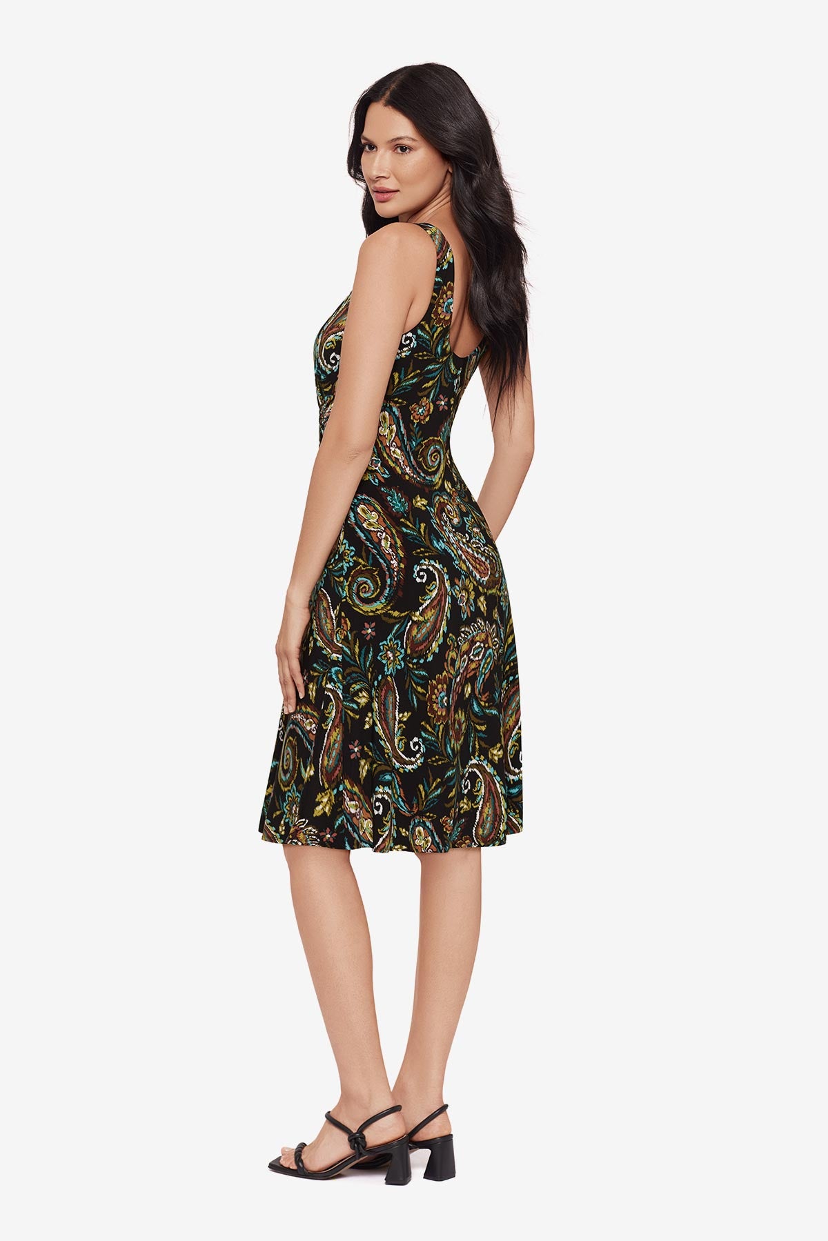 Remi Fit & Flair Shaping Dress in Gypsi