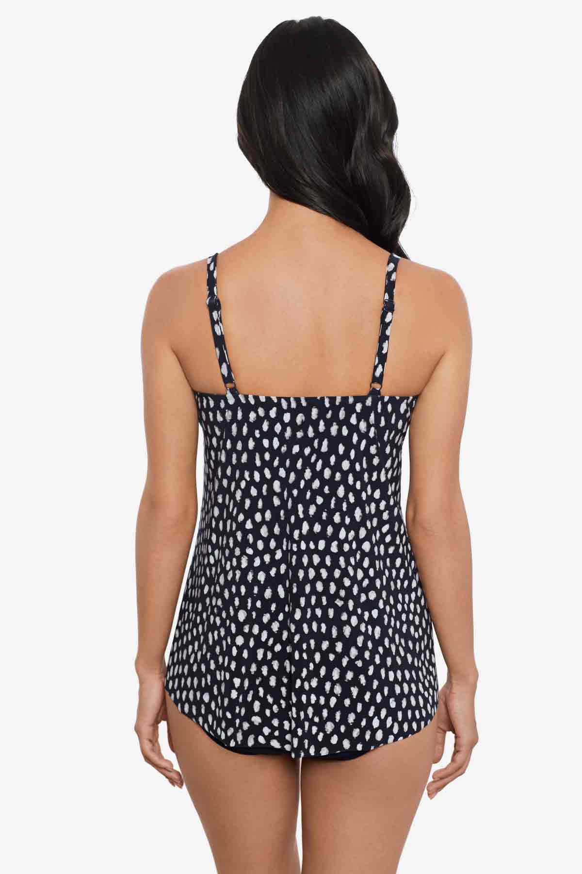 Grace Tankini Top in Pebbles