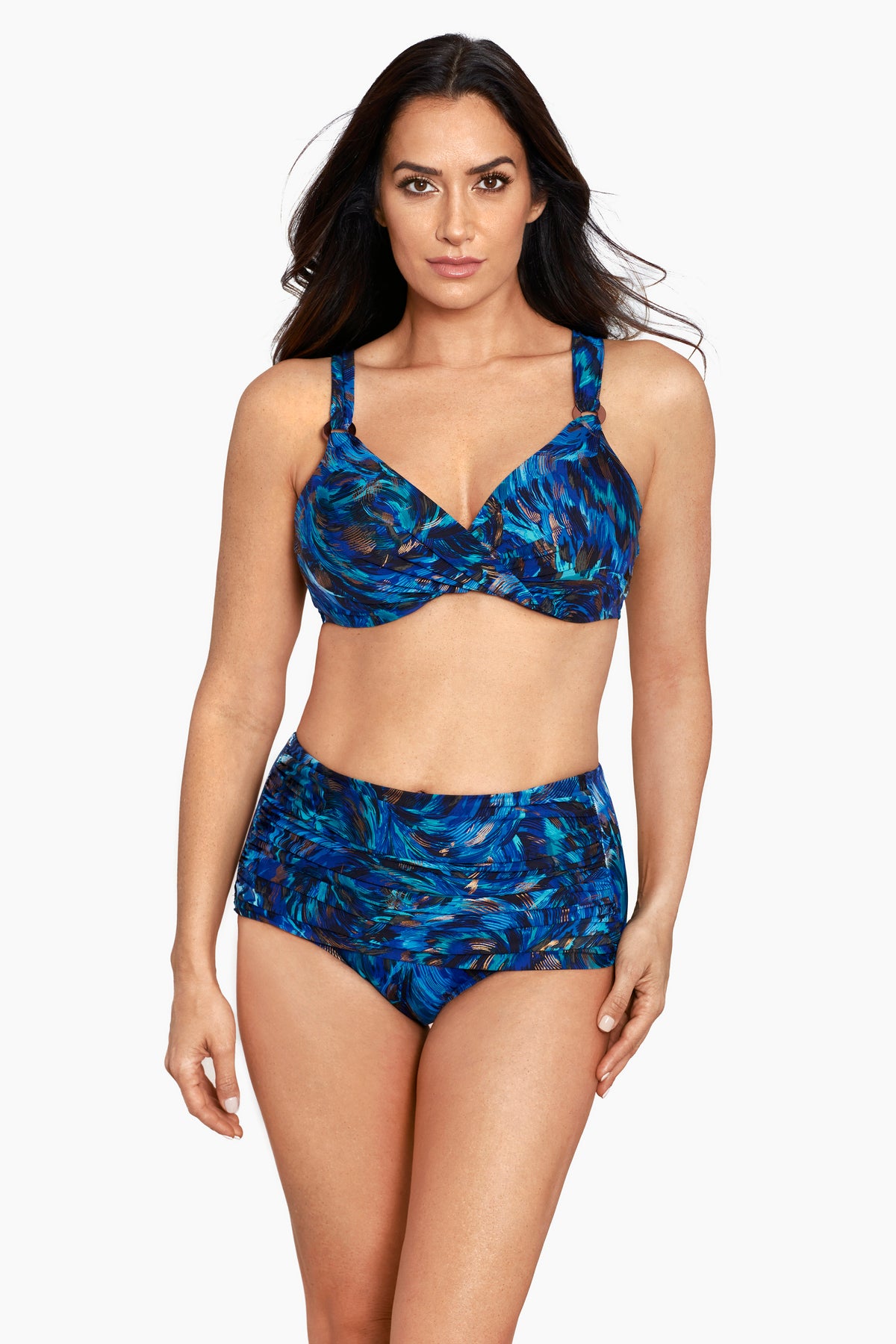 Fandango Plunge Swim Bra Top