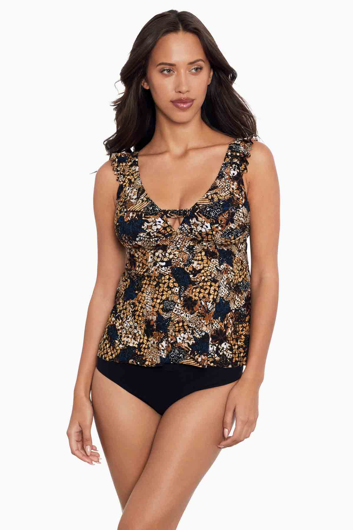 La Pont Tankini Top in Bambu
