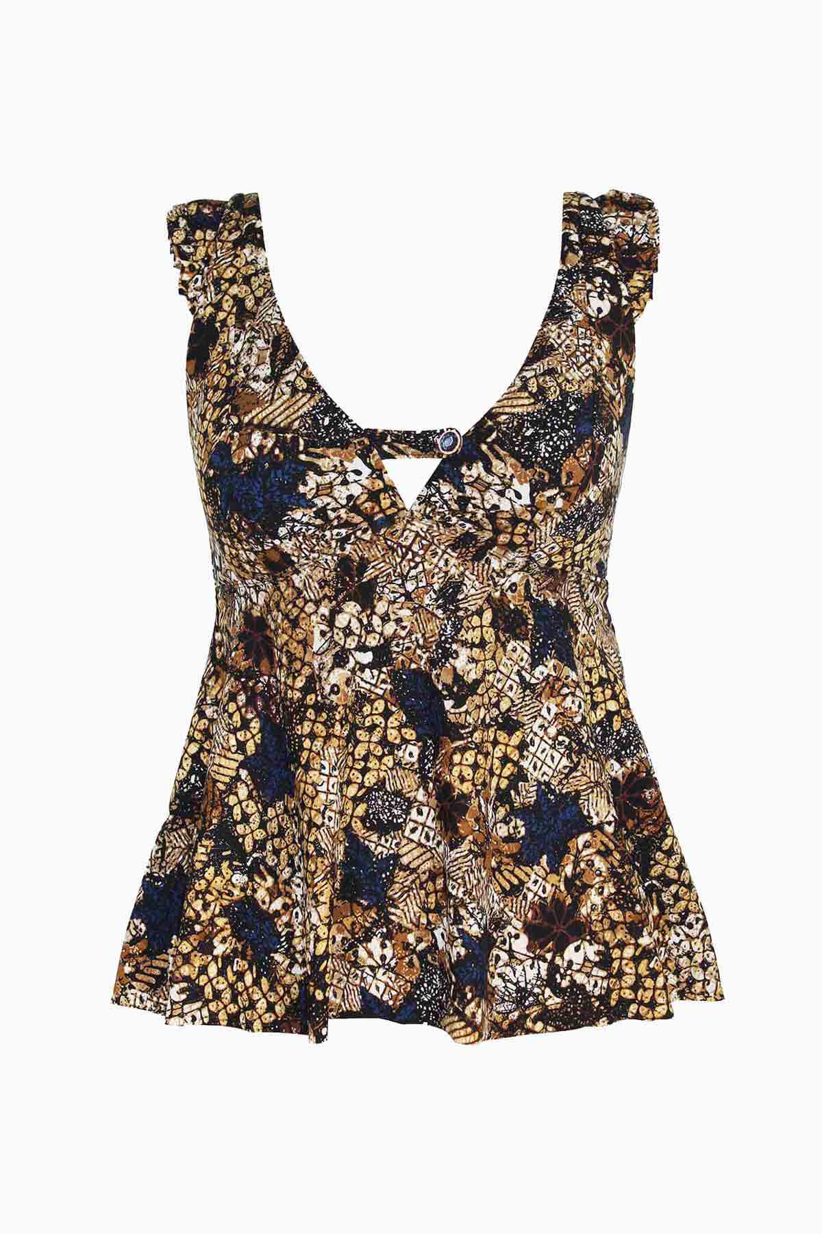 La Pont Tankini Top in Bambu