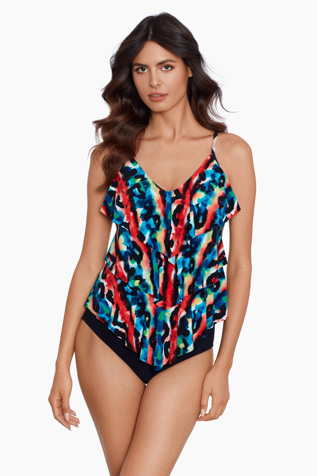 Rita Tankini Top in Tribe Vibe