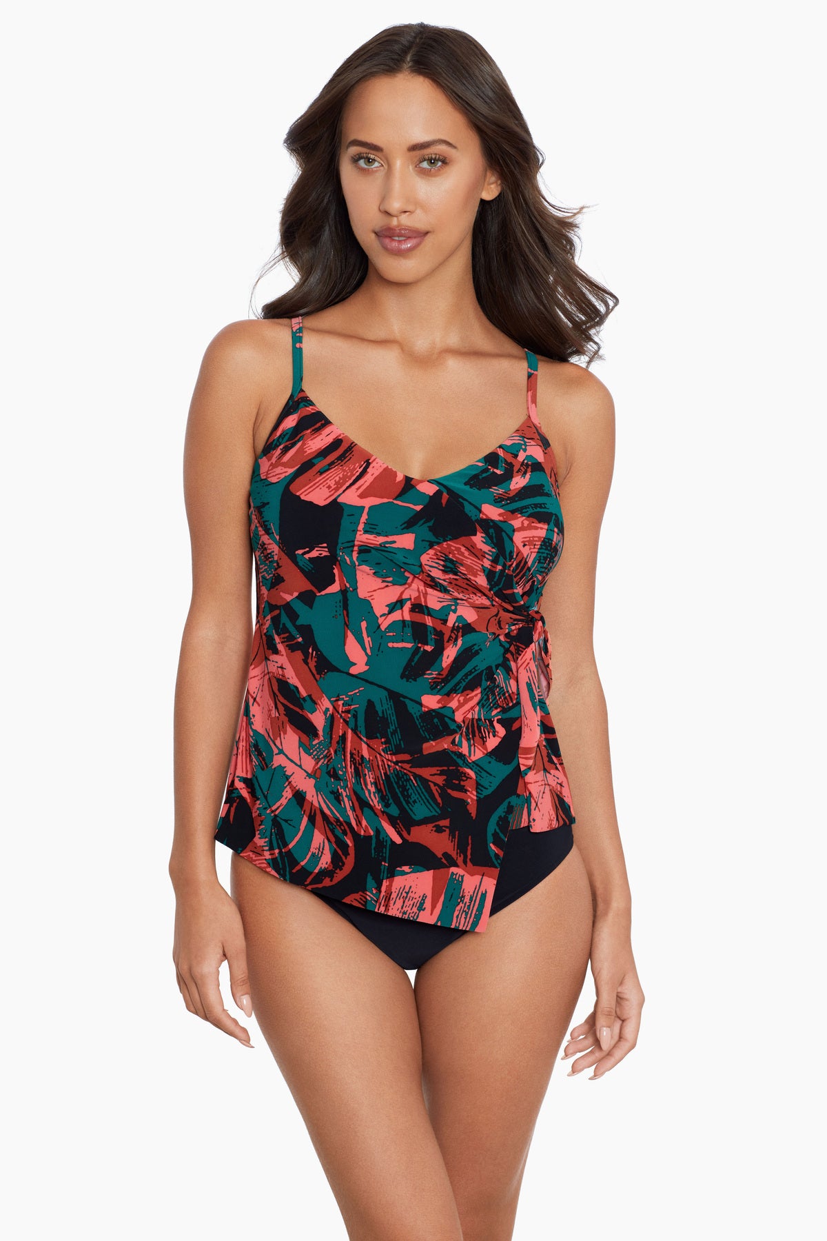Carma Tankini Top in Livin Lush