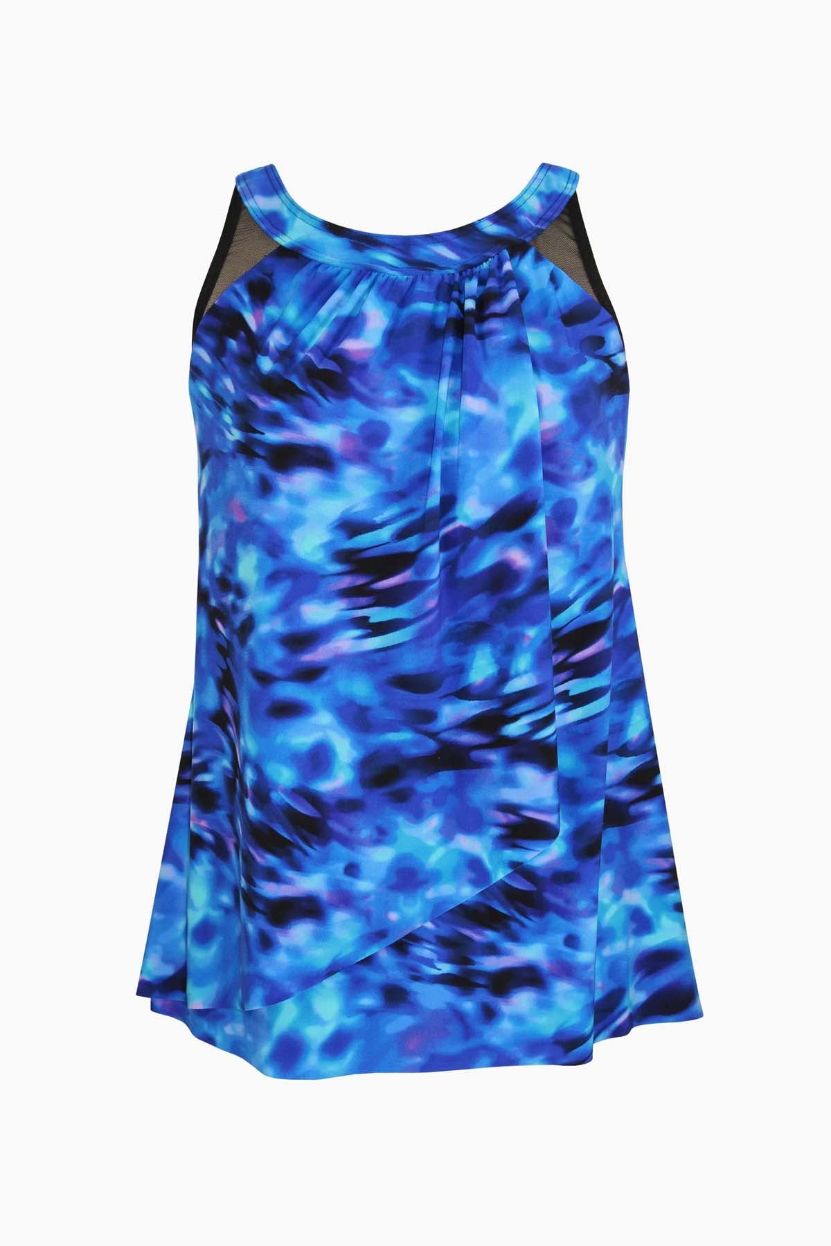 DD-Cup Ursula Tankini Top in Cloud Leopard