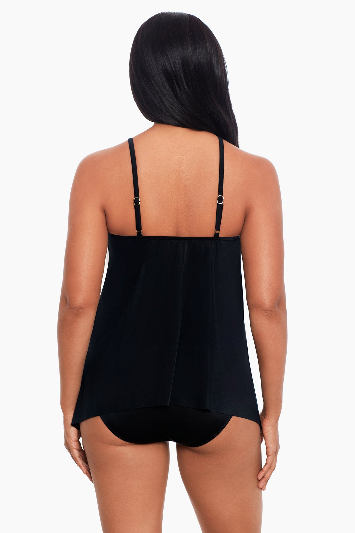 Peephole Tankini Top in Kashmir